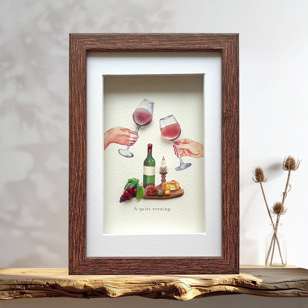 シーグラスを使った作品としてこういうのはすごく良いと思うし素敵だし