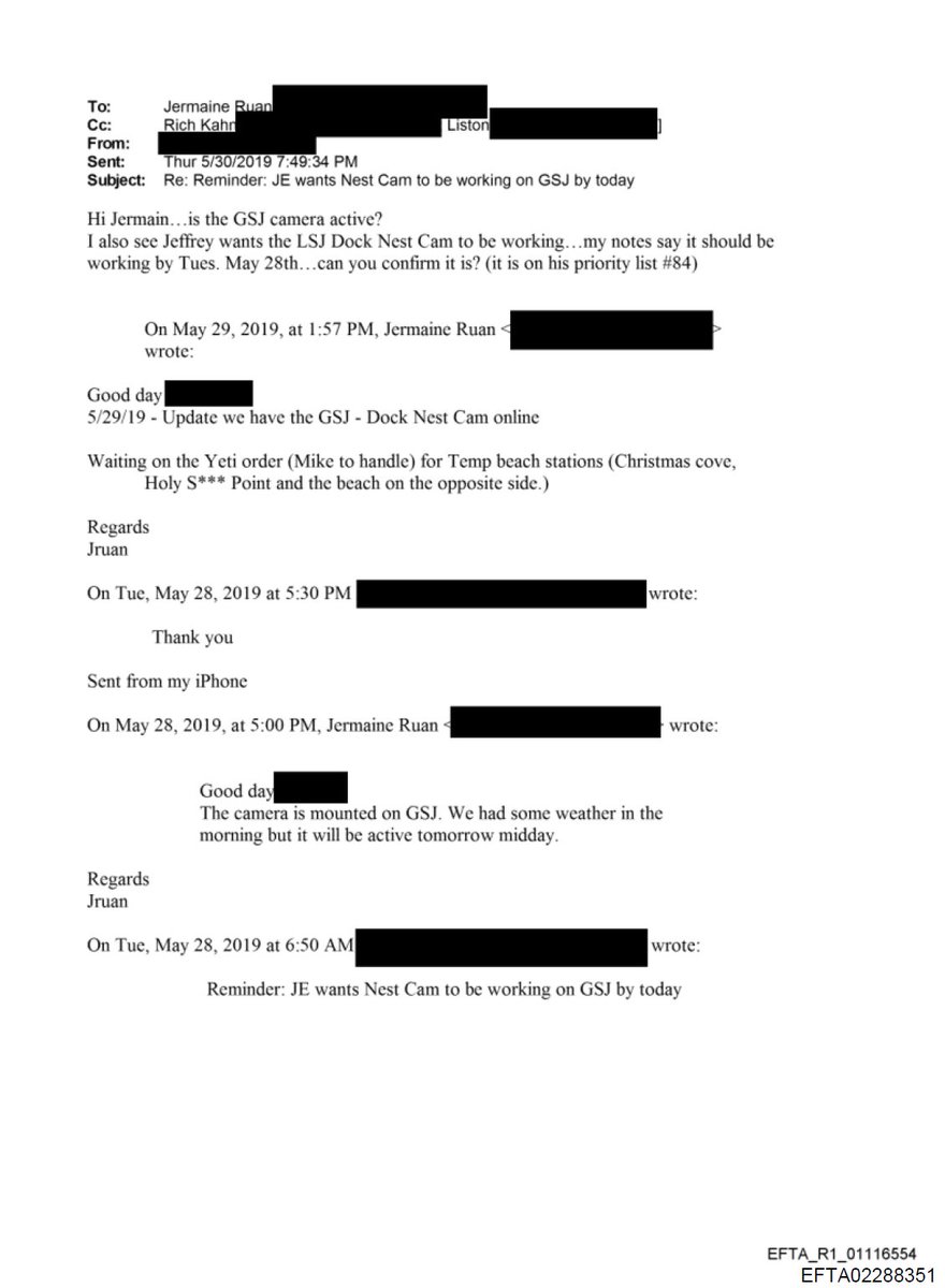 And it wasn't just Little Saint James. Great Saint James was also Nest Cammed as of May 2019