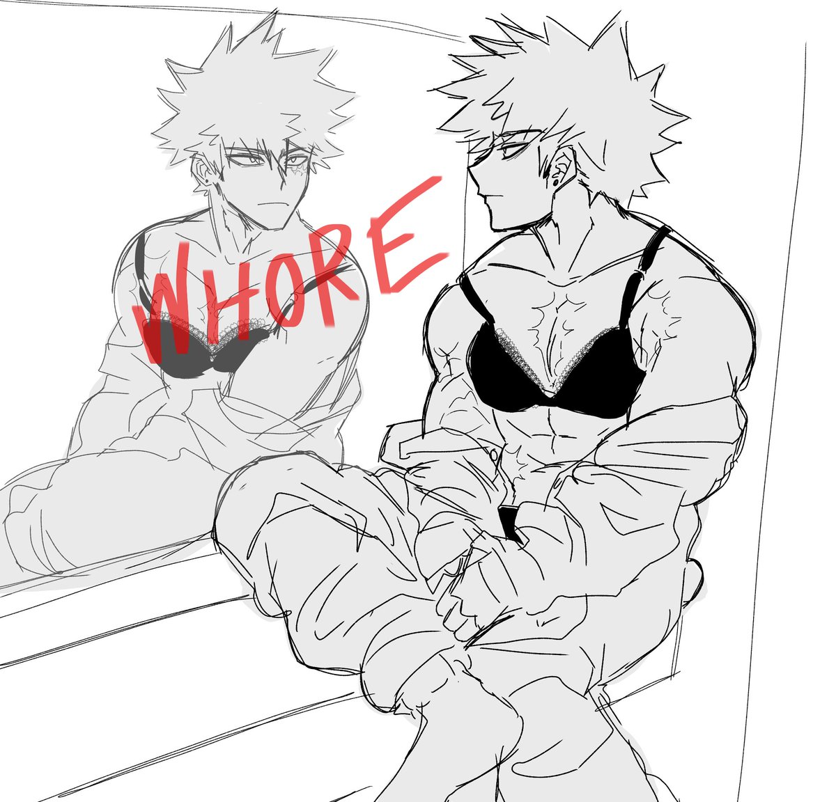 projecting onto him for the first time 

implied #dkbk