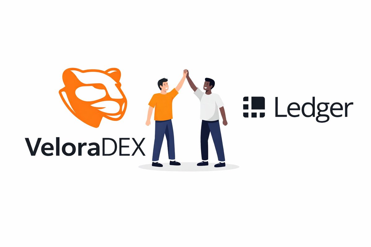 gm..good news <a href="/Ledger/">Ledger</a>

ledger x veloradex integration is live

direct secure connection
clear signing on every trade

no extensions, no middleware
defi just got safer 🔐