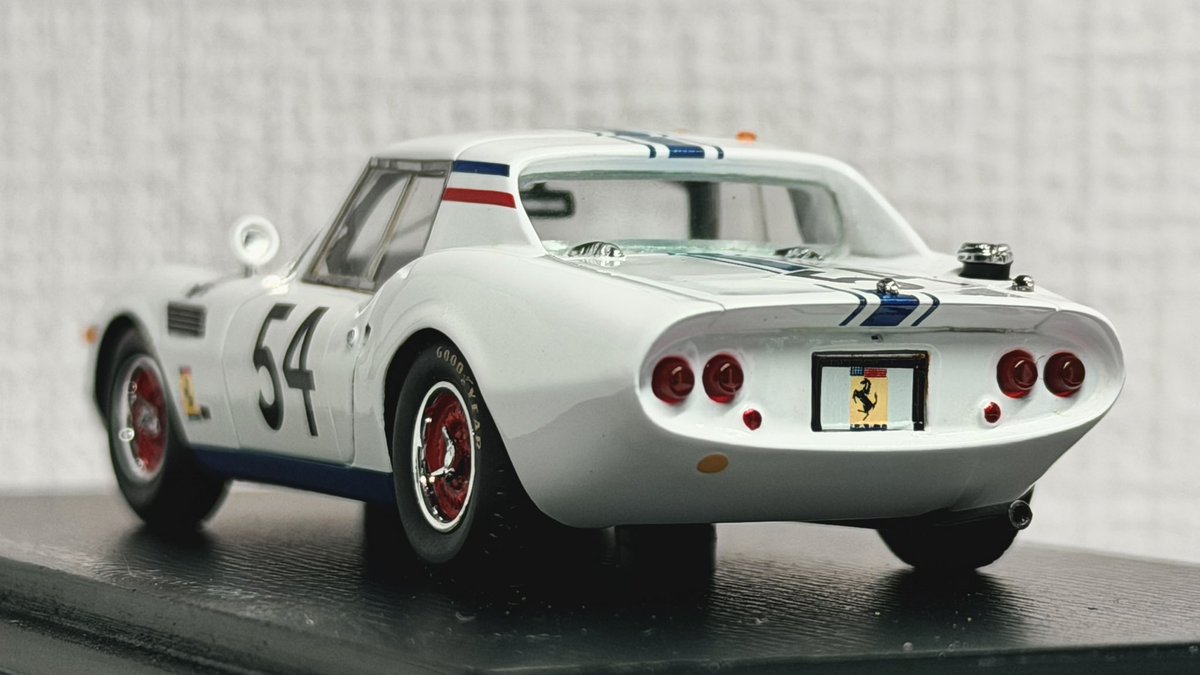 spark 1/43
ASA GT RB 613 North American Racing Team (NART) #54
DNF 1966 24 Hours of Le Mans
-🇫🇷Franois Pasquier-🇫🇷Robert Mieusset
S2995
