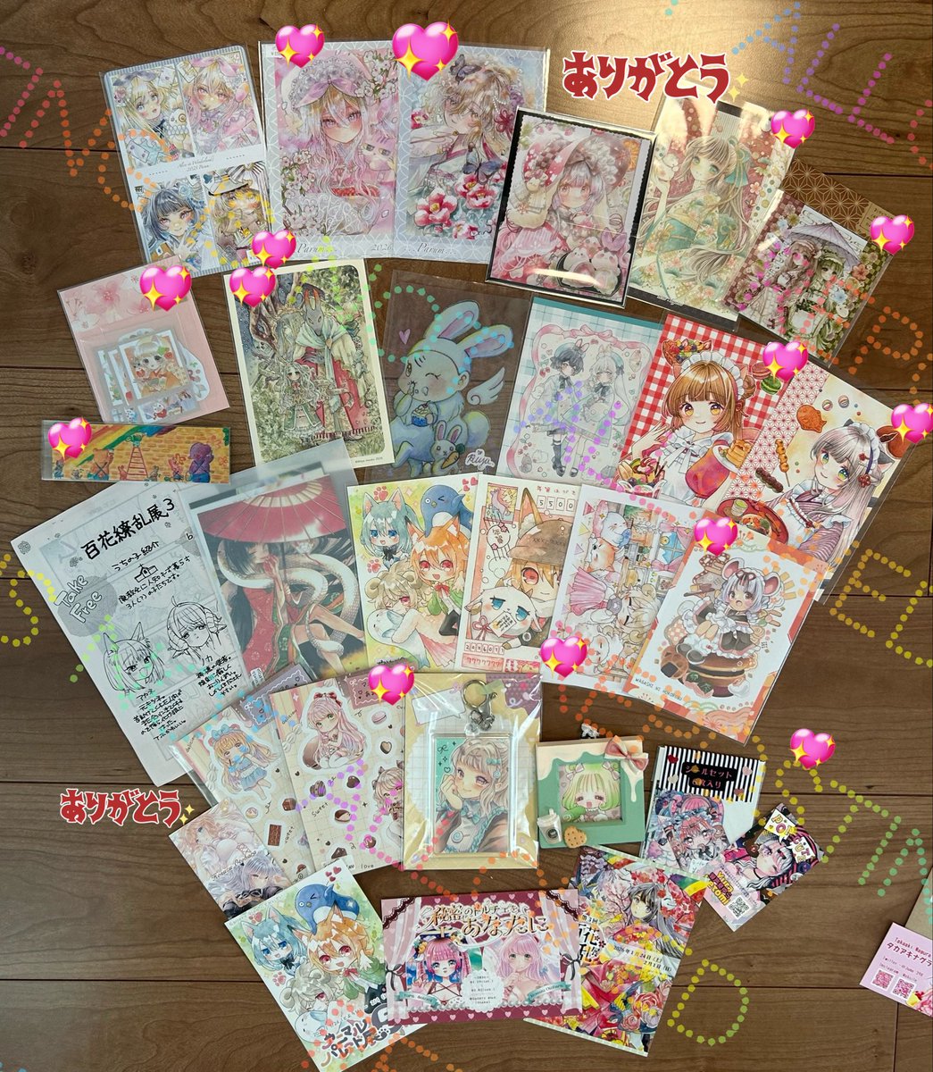 望月とむ アナログイラスト展 池袋#原画棚展示 春めく季節展2 tweet media