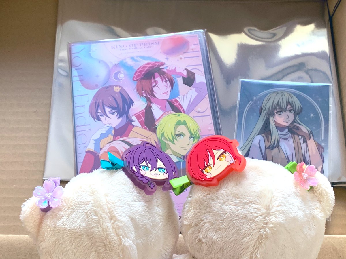 kagura2483's tweet photo. ⭐️⭐️⭐️⭐️キンツア円盤届いた⭐️⭐️⭐️
キンプリは何回みても楽しいから早速1回観た
特典は仁さんルヰくん
クリアポスター1枚だけかと思ってたら6枚も貰えた
#knpr
#いつぬい #いつぬいが見られるタグ https://t.co/9srnuHHVGB