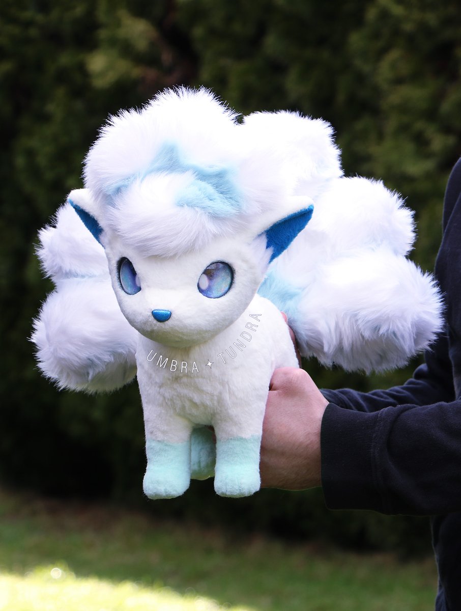 1/2 scale Alolan Vulpix art doll! My favorite pokemon line.🙏✨