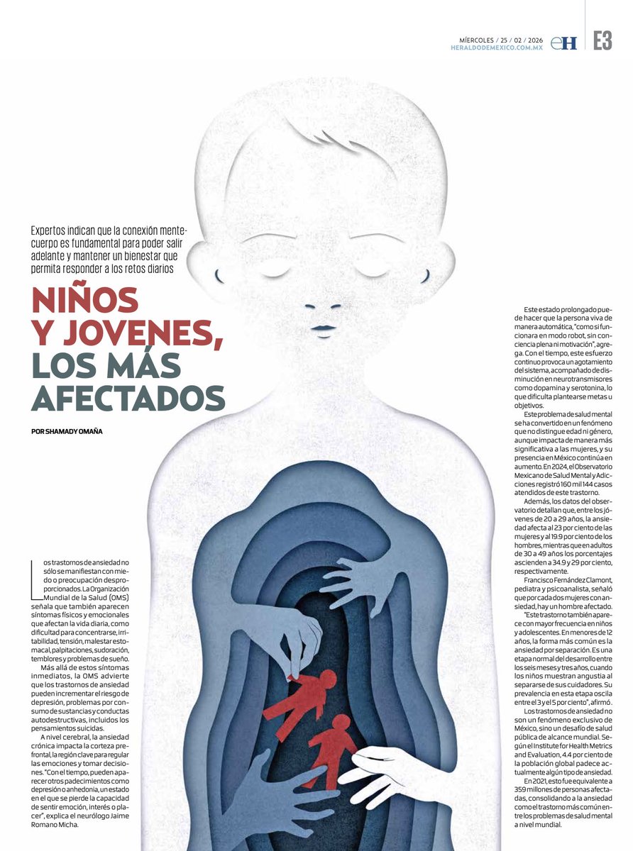 DraRuth1's tweet photo. #suplemento en el @heraldodemexico sobre la #ansiedad y #saludmental https://t.co/XONMPMQWnJ