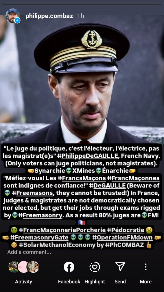 PaxMetanola's tweet photo. @iluminatibot ✊️Let's all be united!
✊️We're legitimate to resist & destroy this blood-thirsty malthusian #Freemasonry sect before these greedy pedaphile freemasons kill 90% of us or suck "profane" kids' adrenochrone blood!
👽#FrancMaçonnerie #PedophileSect #MalthusianSect #OperationFMdown https://t.co/iSovJADWhS