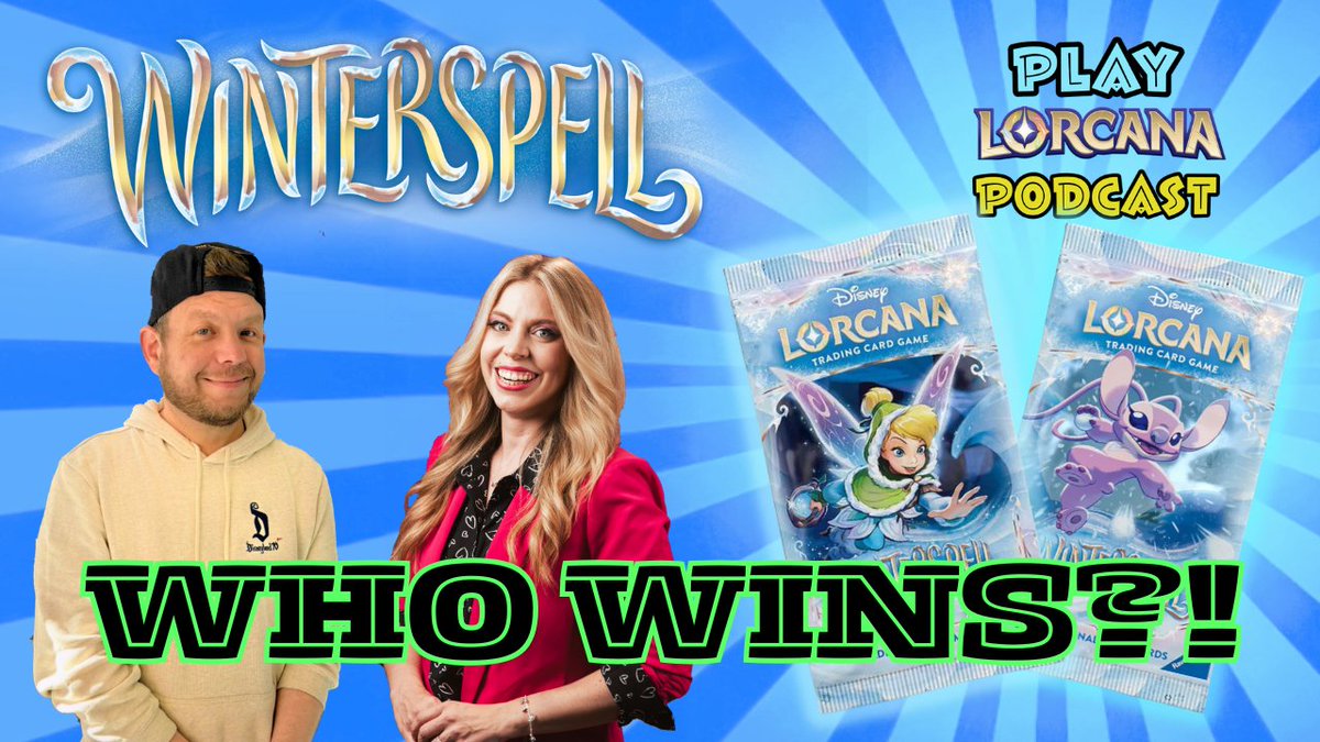 ZBexx's tweet photo. Winterspell Pack Rush is LIVE ❄️
No deckbuilding.
No prep.
Just shuffle the packs and battle blind.
It’s chaotic. It’s fast. It’s ridiculously fun.
Watch who survives 👀👇
#DisneyLorcana #Winterspell #PackRush https://t.co/kpGvVBXj9f