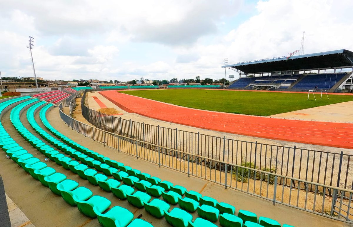 orengo_james's tweet photo. Phase I of the Jaramogi Oginga Odinga Stadium has been successfully delivered, fully funded by county resources.

This premier facility stands as a shining example of county-led development, featuring state-of-the-art changing rooms, a modern basketball court, and high-end VIP pavilions. It sets a strong benchmark for how devolved units can independently execute transformative projects.

A must-visit landmark for anyone coming to Siaya!