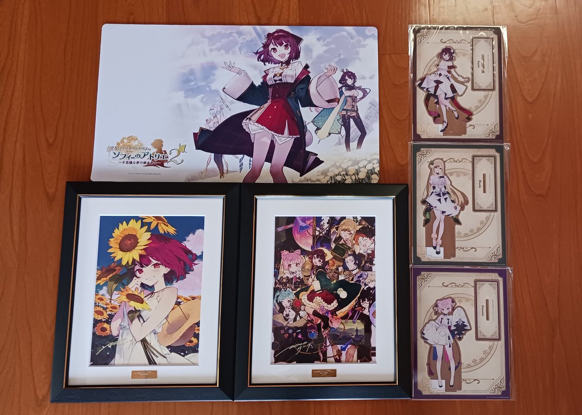 FirecrackerA17's tweet photo. 10周年記念グッズ届いた！
NOCO先生本当にありがとうございます！！！
#ソフィーのアトリエ https://t.co/YkopFk4g2c