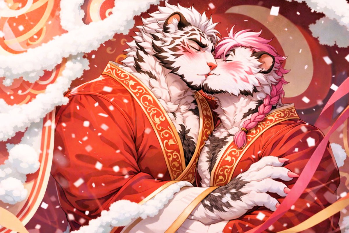 ChiparasuLfurro's tweet photo. #SFW #AI #FURRY #BARA #GAY #YIFF #aiart #Arknights #Mountai #furryart #Aifurry #aifurrygay #furryaiart #furrymuscle #furrybara #furryfan #furro #furryartwork #furrycommunity #muscleartlet #gay #abs happy year of the horse ^^/ https://t.co/UCSffTT37u