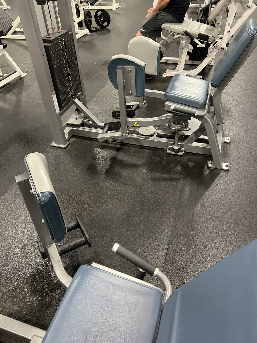 Man spread training zone