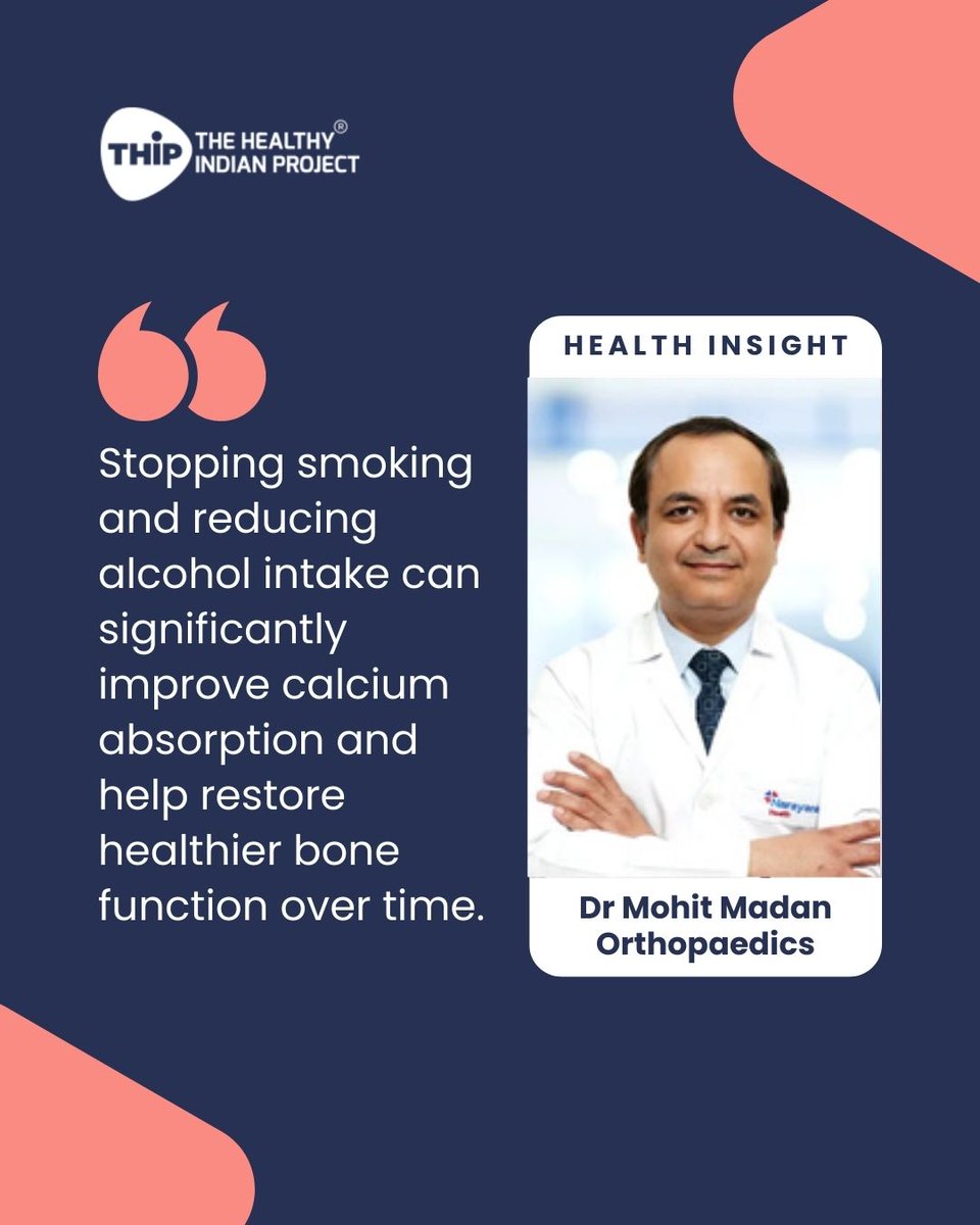 ThipMedia's tweet photo. Are lifestyle habits linked to poor bone function?
Read more- https://t.co/3OJDZYVnoM
#BoneHealth #HealthyHabits #QuitSmoking #LimitAlcohol #CalciumAbsorption https://t.co/D5wHNUMWrd