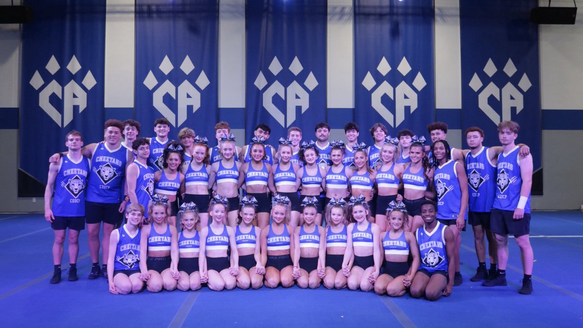 Cheer Athletics Cheetahs tweet media