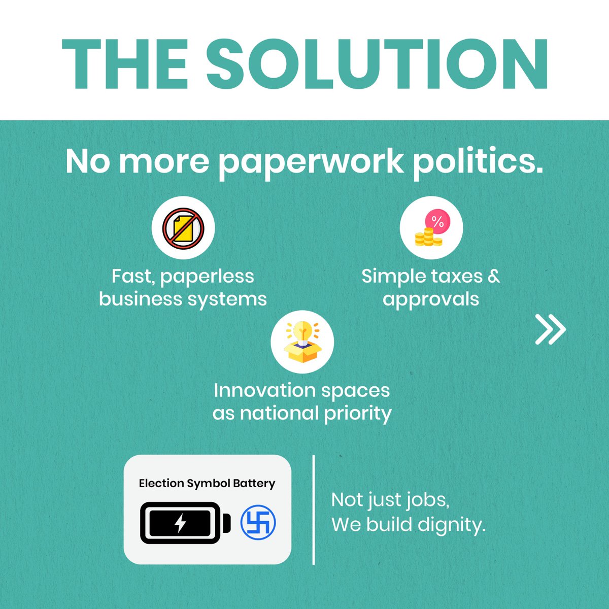 nishaadhikari4u's tweet image. 5 Agendas for Kathmandu-5. 
Agenda #1 

Red tape has blocked our youth for too long.
That system changes now.

Start a business in days.
Build with confidence.
Create sustainable jobs.

#SystemChange #Agenda1 #EntrepreneurNepal #DigitalNepal #NishaAdhikari #VoteForBattery