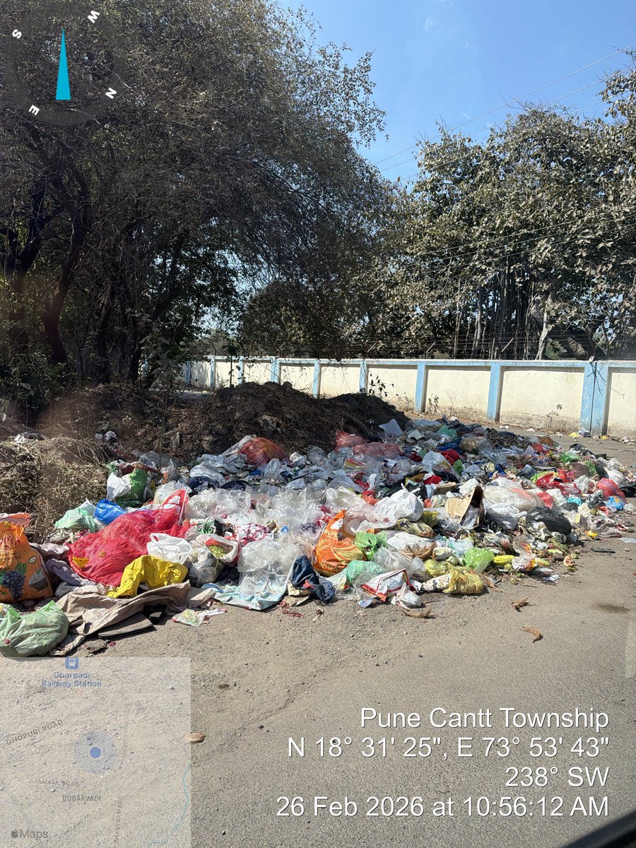 vishalsingh_403's tweet photo. @PMCPune  This is every day story on my way from home to office.
Pictures (GPS + Time stamped) are from today.
Looks like PMC department does not exist.
Why is this garbage not getting collected ?
#garbagefires #pune 
@mpcb_official @PuneCityPolice 
@CPPuneCity @MirrorPune https://t.co/do4UQG2nTX