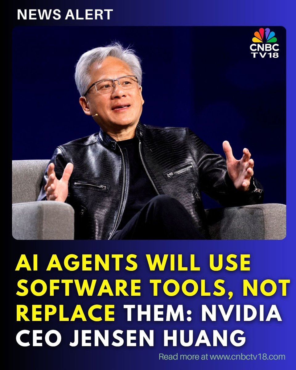 "I think the markets got it wrong." @nvidia CEO #JensenHuang said AI ...