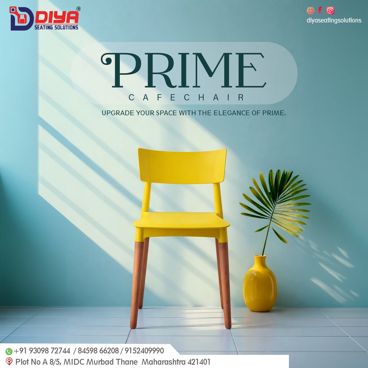 diyaseatin46731's tweet image. Upgrade your café seating with the Prime Café Chair from Diya Seating Solutions 🪑✨
Modern design, durable build &amp;amp; perfect for cafés ☕ and restaurants 🍽️.#PrimeCafeChair #CafeFurniture #CommercialSeating #DiyaSeatingSolutions