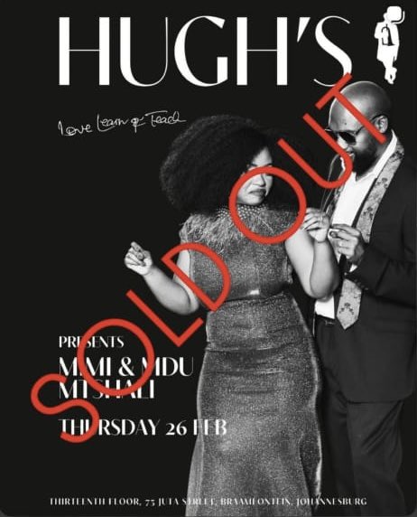 Mimi_Mtshali's tweet photo. Sold Out! ✨🥂

My heart is so full. Thank you to everyone who grabbed a ticket—we are officially SOLD OUT for our show at Hugh’s Jazz Club! 🎺✨

Siyabonga kakhulu! 🙏🏽

#MimiandMduMtshali #soldout #southafricanjazz #hughsjazzclub https://t.co/adc4RL0Dtu