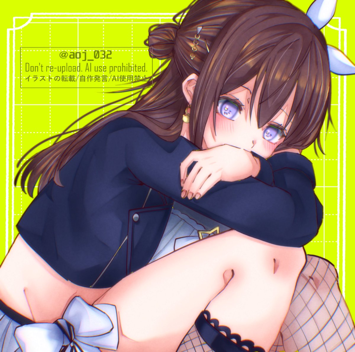 #そらArt #イラスト 
#絵柄が好みっていう人にフォローされたい　
「こっち、向かないかな……」