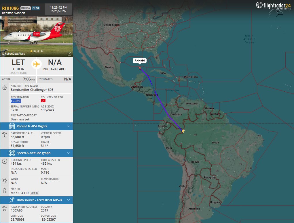 FlconEYES's tweet image. #MEDEVAC recogiendo a alguien en las 3 fronteras.
#LETICIA - #Rochester 
TC-RSF