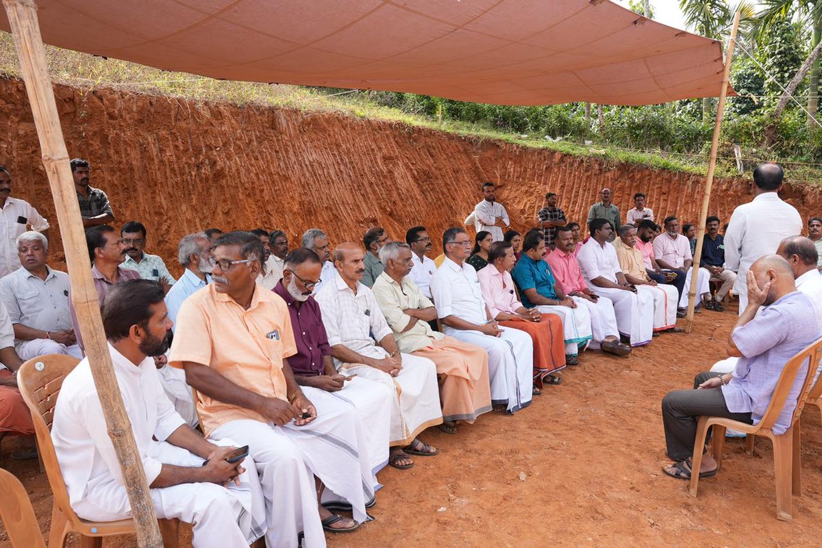 sevakeralam's tweet photo. The foundation stone for the Skill Development Center being constructed by Sevabharathi at Nathamkuni in Mooppainad Grama Panchayat was laid on February 25, 2026.
#SevabharathiKeralam
#WayanadLandslide
#unnathi https://t.co/KFEF8rRycb