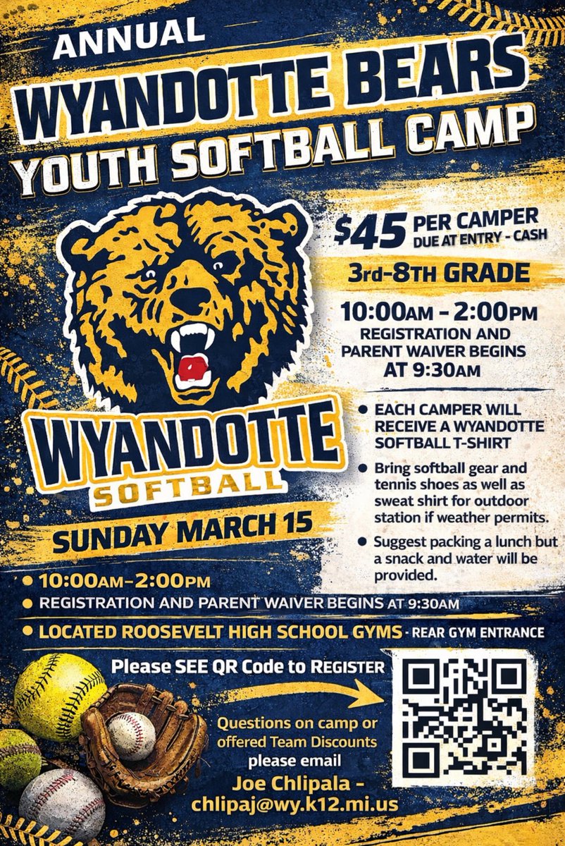 Wyandotte Bears SB tweet media