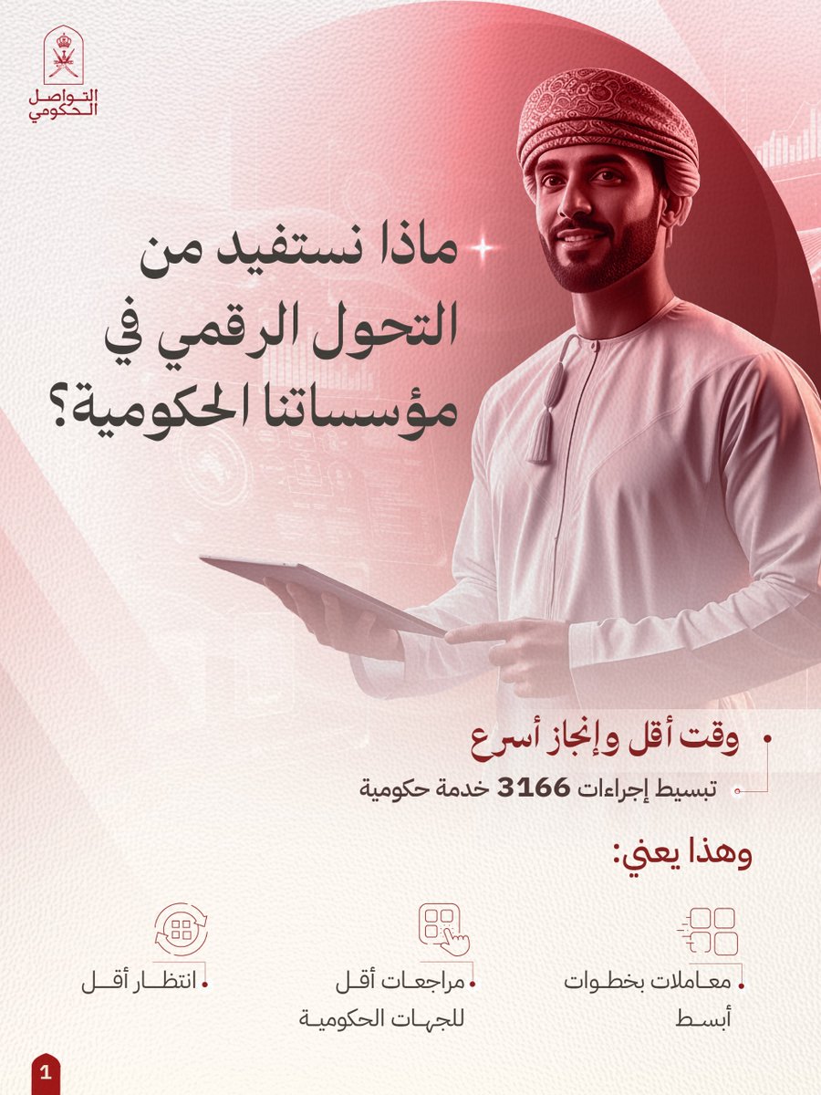 التواصل الحكومي tweet media