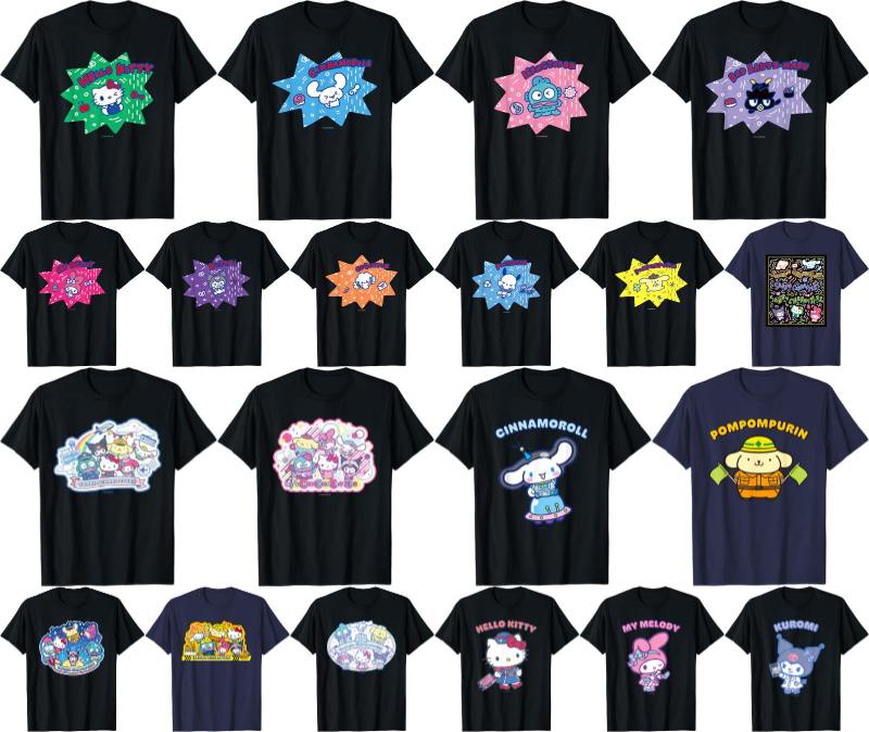 ⚠️新商品📣🆕／ 「Amazon Merch on Demand」にサンリオ