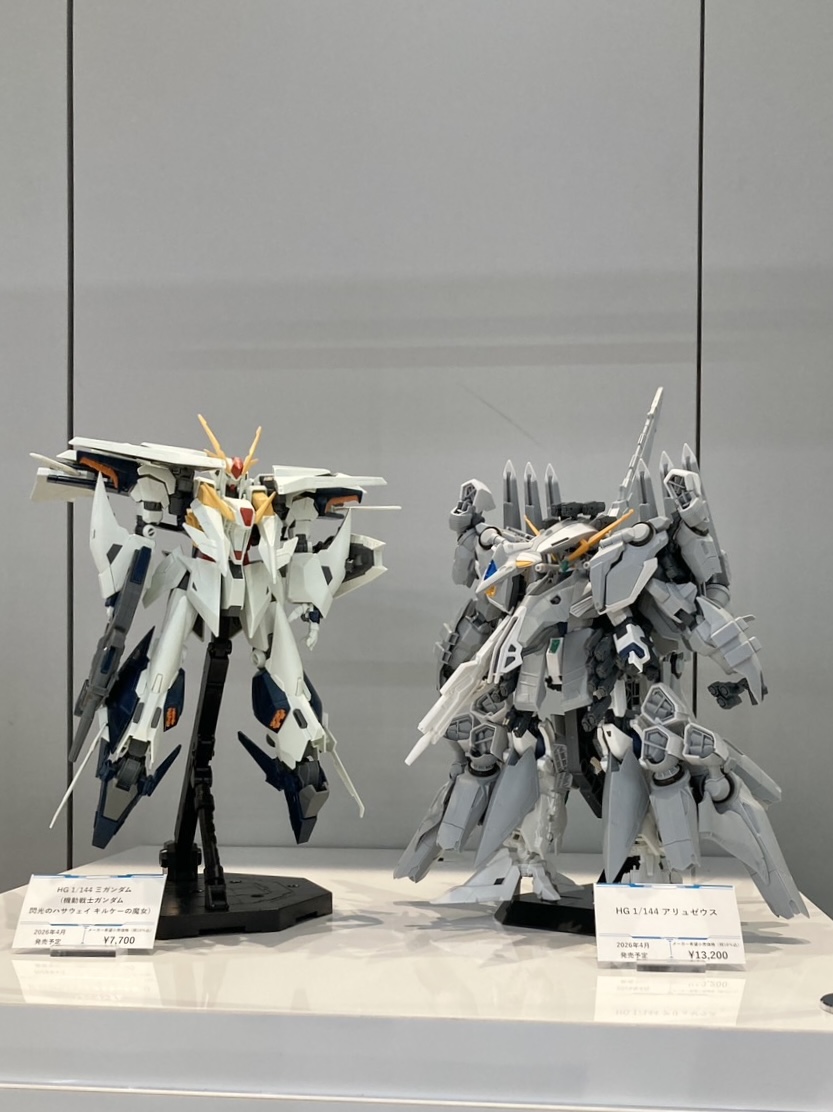 2026年4月発売予定！ 「HG 1/144 アリュゼウス」と「HG 1/144 Ξ