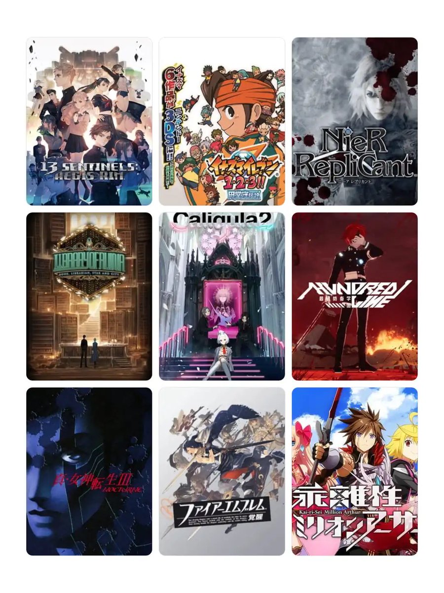 R4pportff141's tweet photo. 思い出のゲーム9個
多分まだまだあるけど脳裏に浮かんだやつ https://t.co/8zIm4ZLujv
