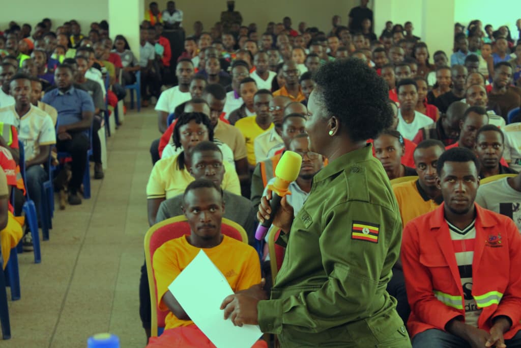 UtcBushenyi's tweet photo. Progress is steady and morale is high in our ongoing Patriotism Training 🇺🇬. Proud of the commitment and discipline so far!  We thank @Commissioer Hellen Seku and @Brig.Gen. Rukundo Justus for sharing with us on their wisdom #Patriotism #UTCBushenyi https://t.co/opK3mH4vNy
