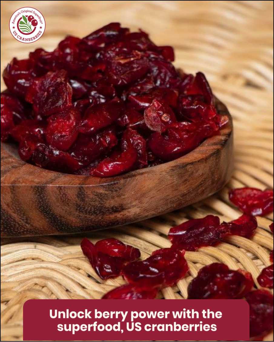 Fuel your day with the goodness of US cranberries: Tasty, healthy, and packed with superfood benefits!
Read more👉 uscranberries.in/cranberry-nutr…
How do you enjoy your cranberries? Tell us below!
#thecranberryinstitute #cranberries #USCranberriesIndia #SuperfoodPower #HealthyEating