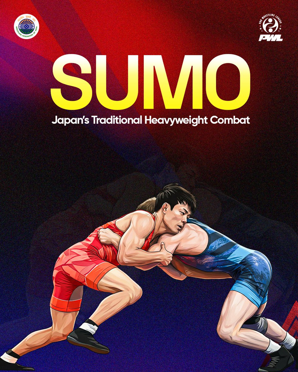 pwl_india's tweet image. Tradition. Power. Pride. 💥
Sumo is more than a sport — it’s pure discipline and centuries of legacy fought out in one ring.
#SumoWrestling #WrestlingCulture #CombatSports #TWITTER