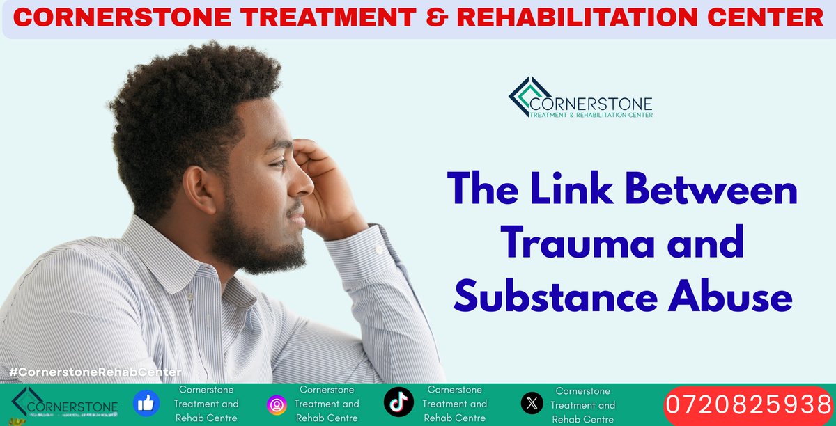 Cornerston85311's tweet photo. The Link Between Trauma and Substance Abuse

Trauma leaves marks that often go unseen. Experiences like childhood neglect, physical or emotional abuse, the loss of a loved one, or surviving a violent event can deeply affect mental and emotional wellbeing. https://t.co/45bVZ3v6mG