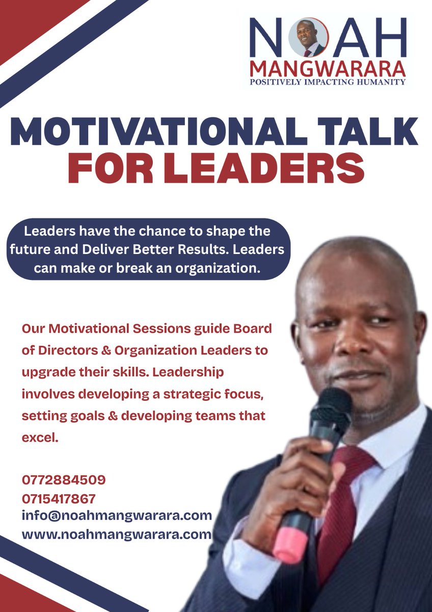 NOAH MANGWARARA LEADERSHIP COACH ZIMBABWE (@noahmangwarara) on Twitter photo 