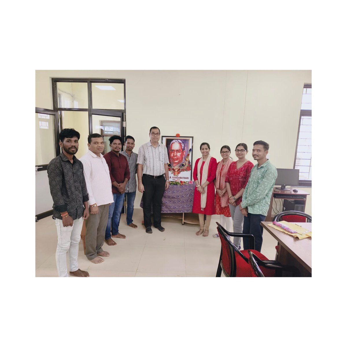CUOLibrary's tweet photo. On this special occasion, we recognize the profound legacy of S. R. Ranganathan and extend our sincere appreciation to librarians whose commitment ensures access to knowledge for all.Your role in empowering minds and supporting scholarship is truly commendable.
#Central Library https://t.co/oEVfe5XL5Z