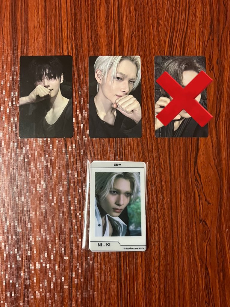sunoolitdreams's tweet photo. wtt lft ph

ENHYPEN THE SIN: VANISH

have: (see pics)
want: Sunoo popsicle afterlight pc ‼️

— mint condition 
— sure traders only
— check alt for more info
— dm/reply offers

❌ impatient 
❌ sensitive

🏷️ looking for trade trading pob nk sh sn sunghoon ni-ki enha https://t.co/VdMZiRvqcq