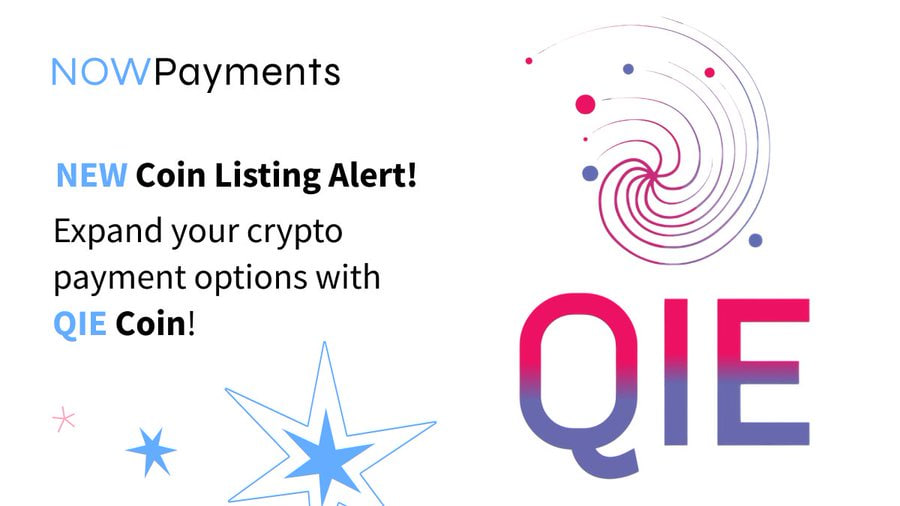 qieblockchain's tweet photo. $QIE is now live on @NOWPayments_io . 🎉

Both QIE Blockchain and QIE Wallet are officially integrated.

Merchants can now accept, send, and donate $QIE using NOWPayments’ full toolkit — including plugins and the Mass Payouts API.

Expanding real-world utility. Driving global adoption.

#QIE #CryptoPayments #Web3Community