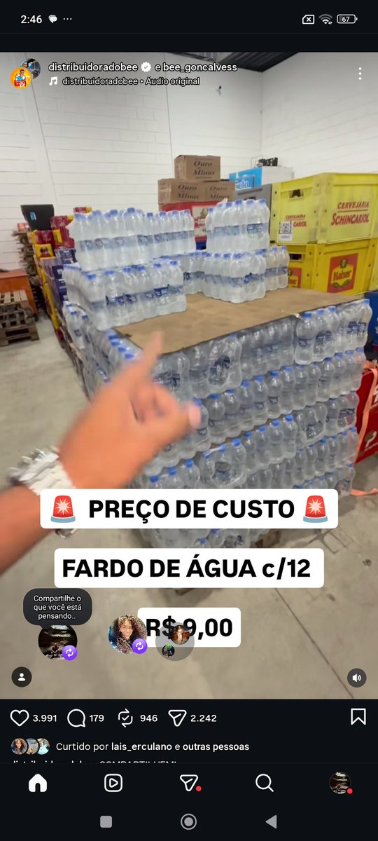 DennerRN8's tweet photo. R$ 9,00 o fardo de Água? Será que eu consigo junta uma vaquinha aqui?

Pix: 32988427805 https://t.co/PRggKKvdrn