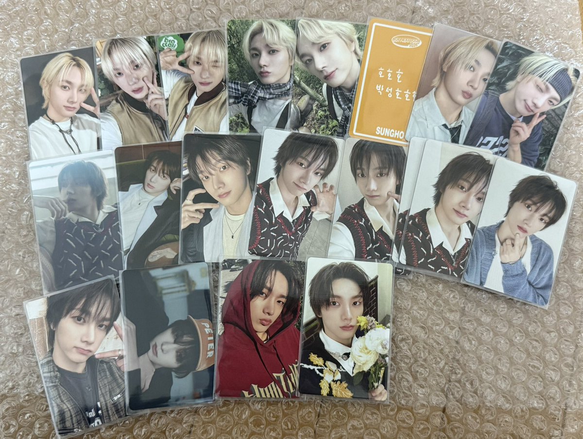 BOYNEXTDOOR ボネクド ボイネク トレカ 特典 交換 【譲】ソンホ、リウ