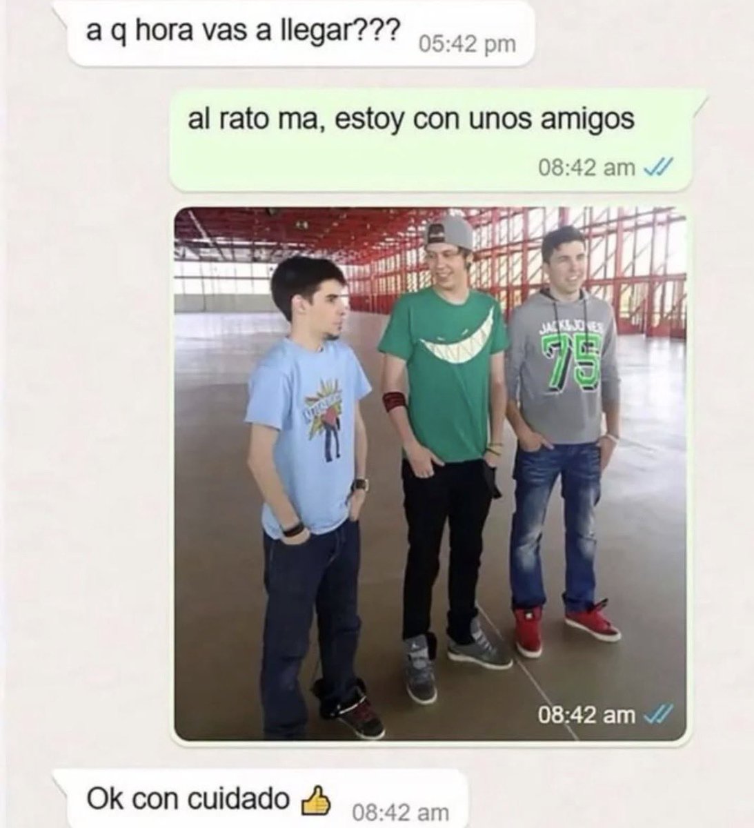 Ok con cuidado 👍🏻