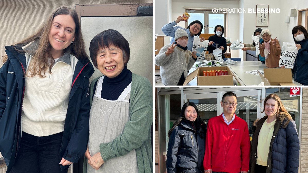 Operation Blessing Japan tweet media