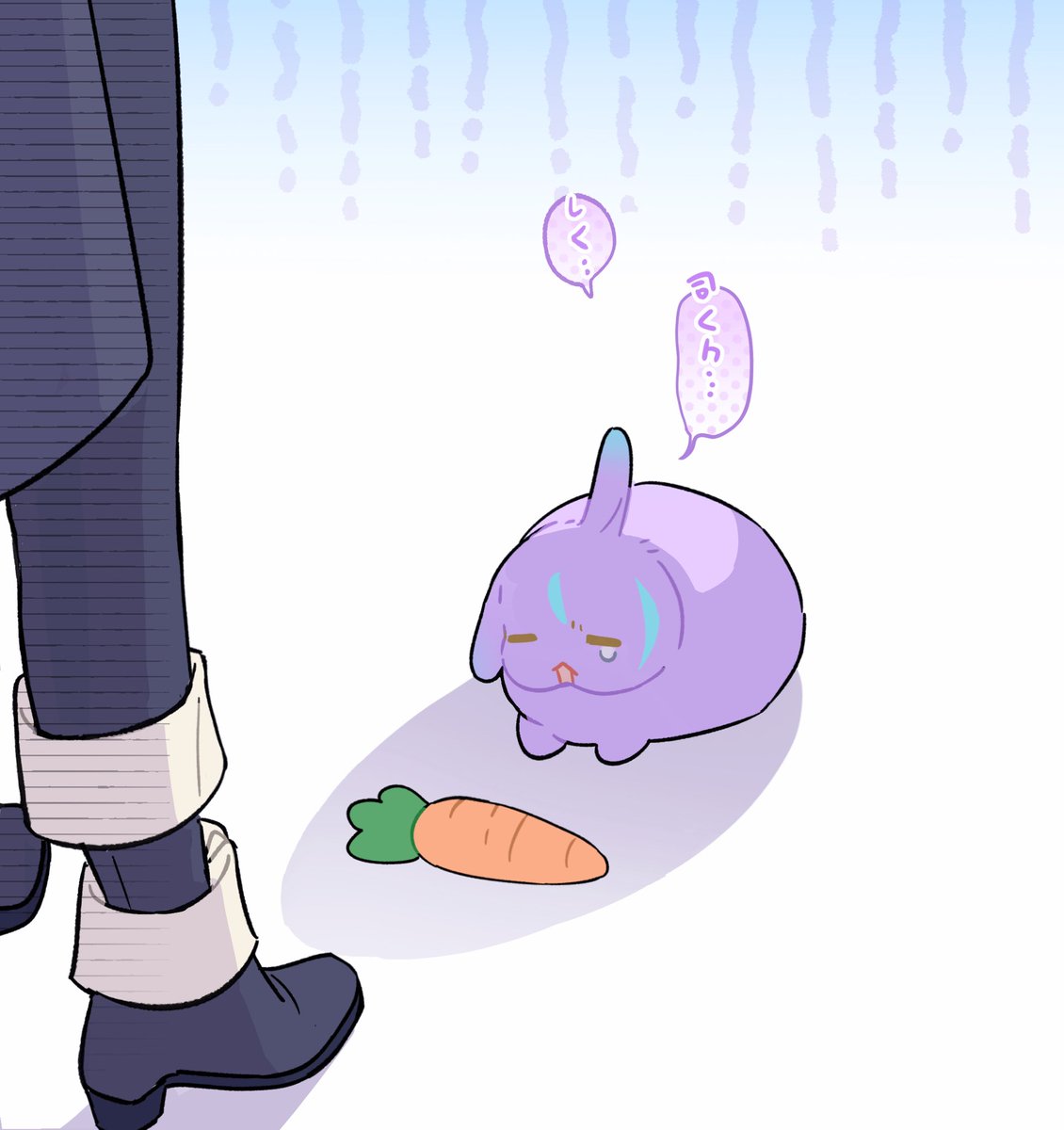 兔兔中指抗议🥺