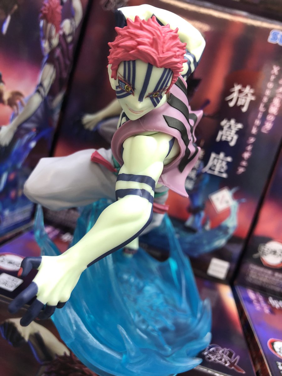 👾アミューズ👾 鬼滅の刃XrossLinkフィギュア 猗窩座・竈門炭治郎