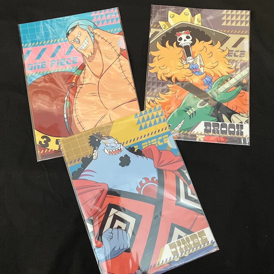 新商品】MUGIWARA STORE ARTS クリアファイル ルフィ／ゾロ／ナミ