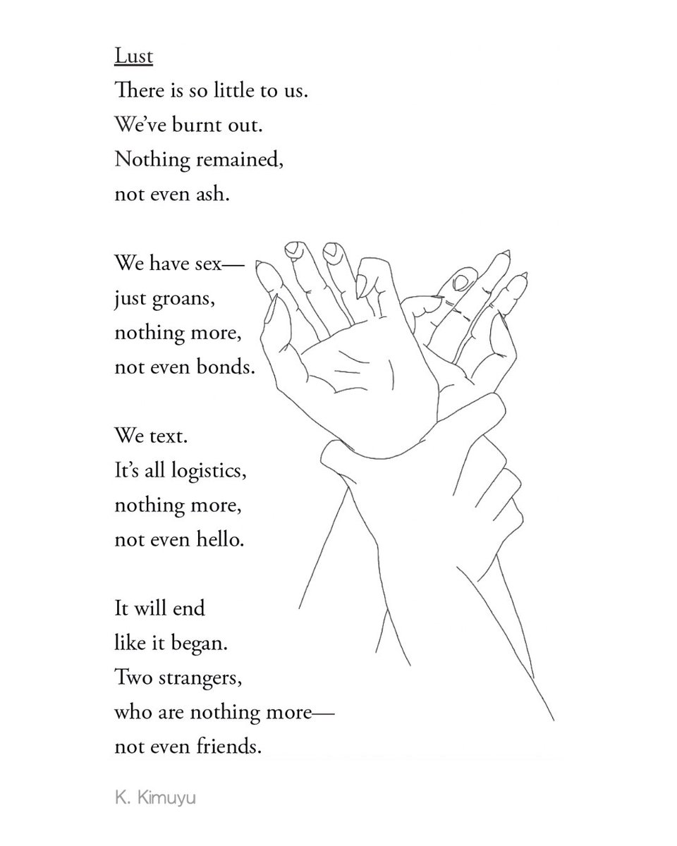 wakimuyu's tweet image. Lust

#poetry #spokenword