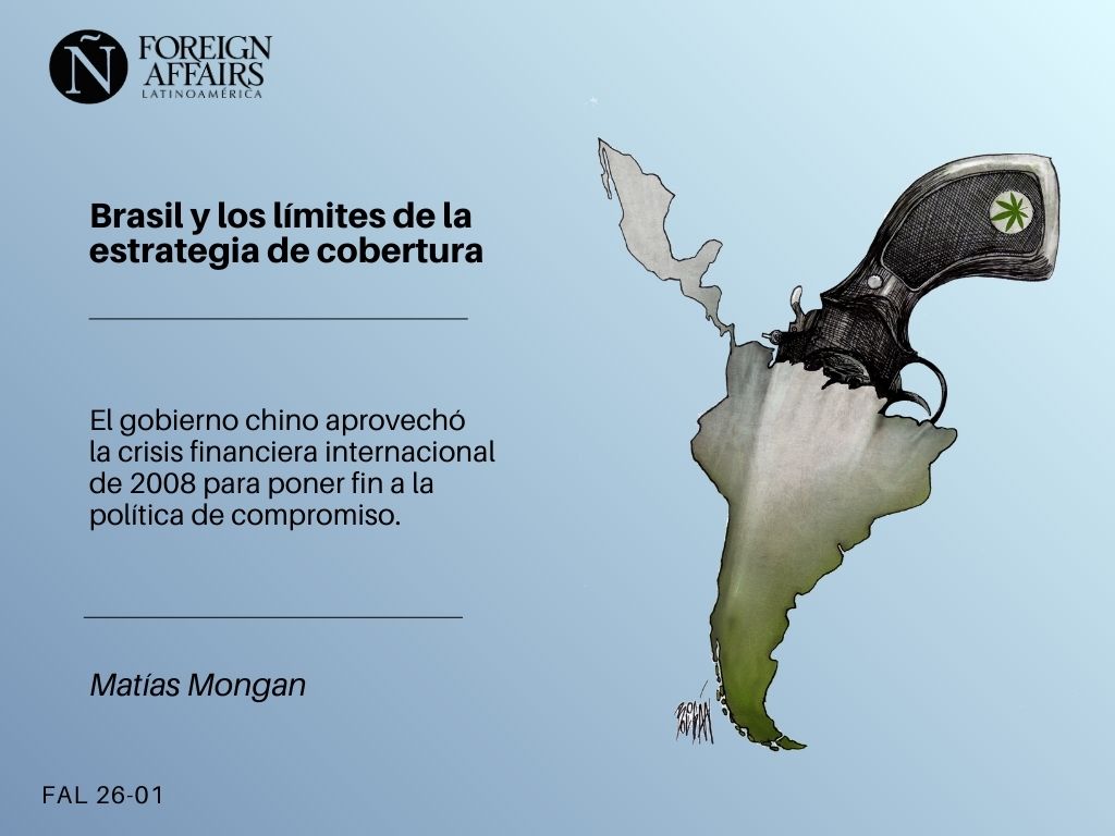 ForeignAffairsL's tweet photo. No te pierdas en la #NuevaFAL el artículo “Brasil y los límites de la estrategia de cobertura” de Matías Mongan (@matiasmonganm). ¡Suscríbete ya! https://t.co/lOttoBMvGM https://t.co/7DSLNyNKVU