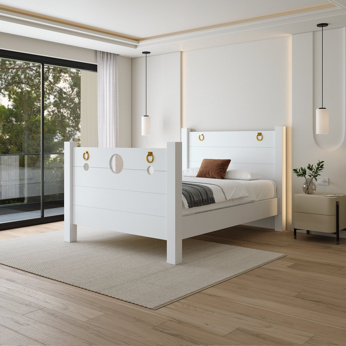 Remodeled the bedroom.