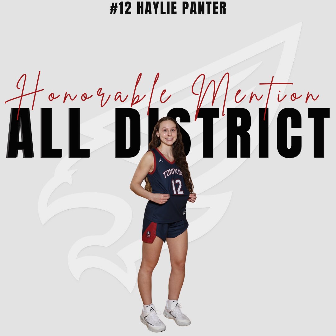 TompkinsGBB's tweet photo. 🏀Honorable Mention All-District🏀
Thanks for representing Tompkins so well. You left a legacy that will be remembered!!❤️ #OYO #FP https://t.co/sHW6GCJpl3