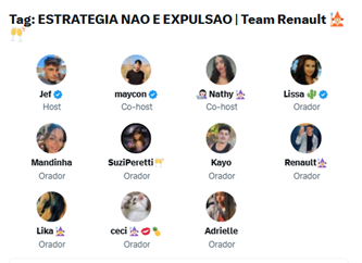 Torcida da AP em momento de lucidez presta solidariedade a participante Sol, que teve sua expulsão planejada e provocada por uma adversaria adversaria 👏👏. #BBB26